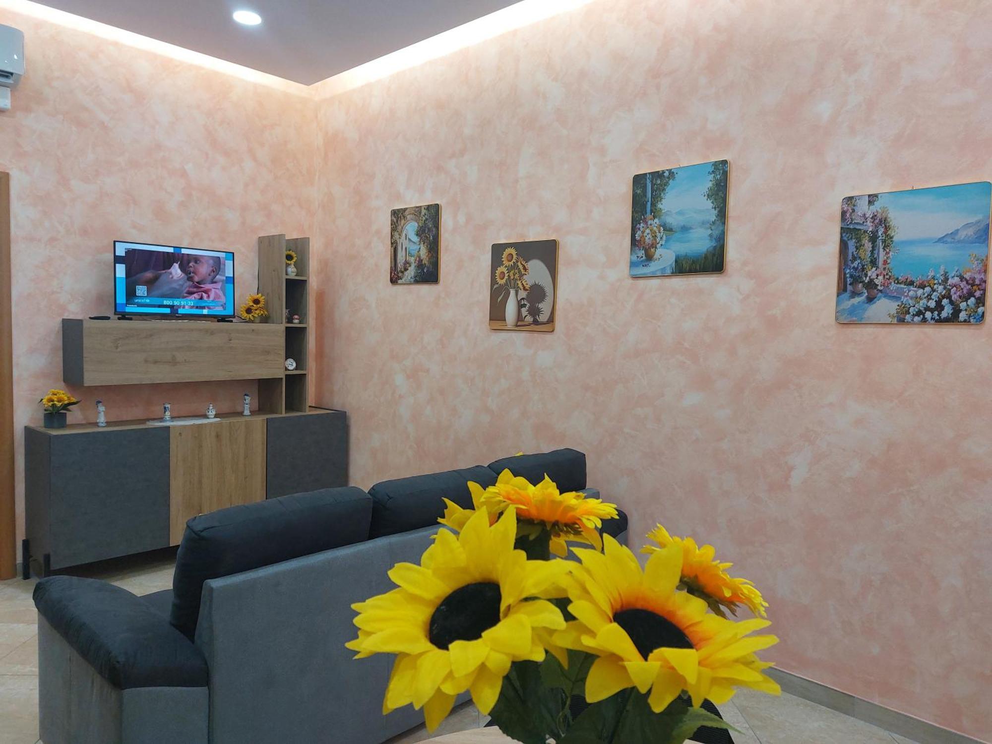 Appartamento Il Girasole ตาออร์มินา ภายนอก รูปภาพ
